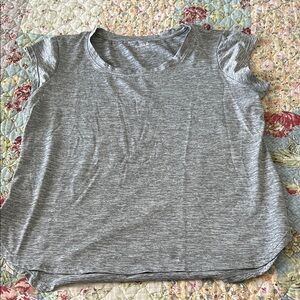 Reebok Heather Gray Women's Short Sleeve Tee